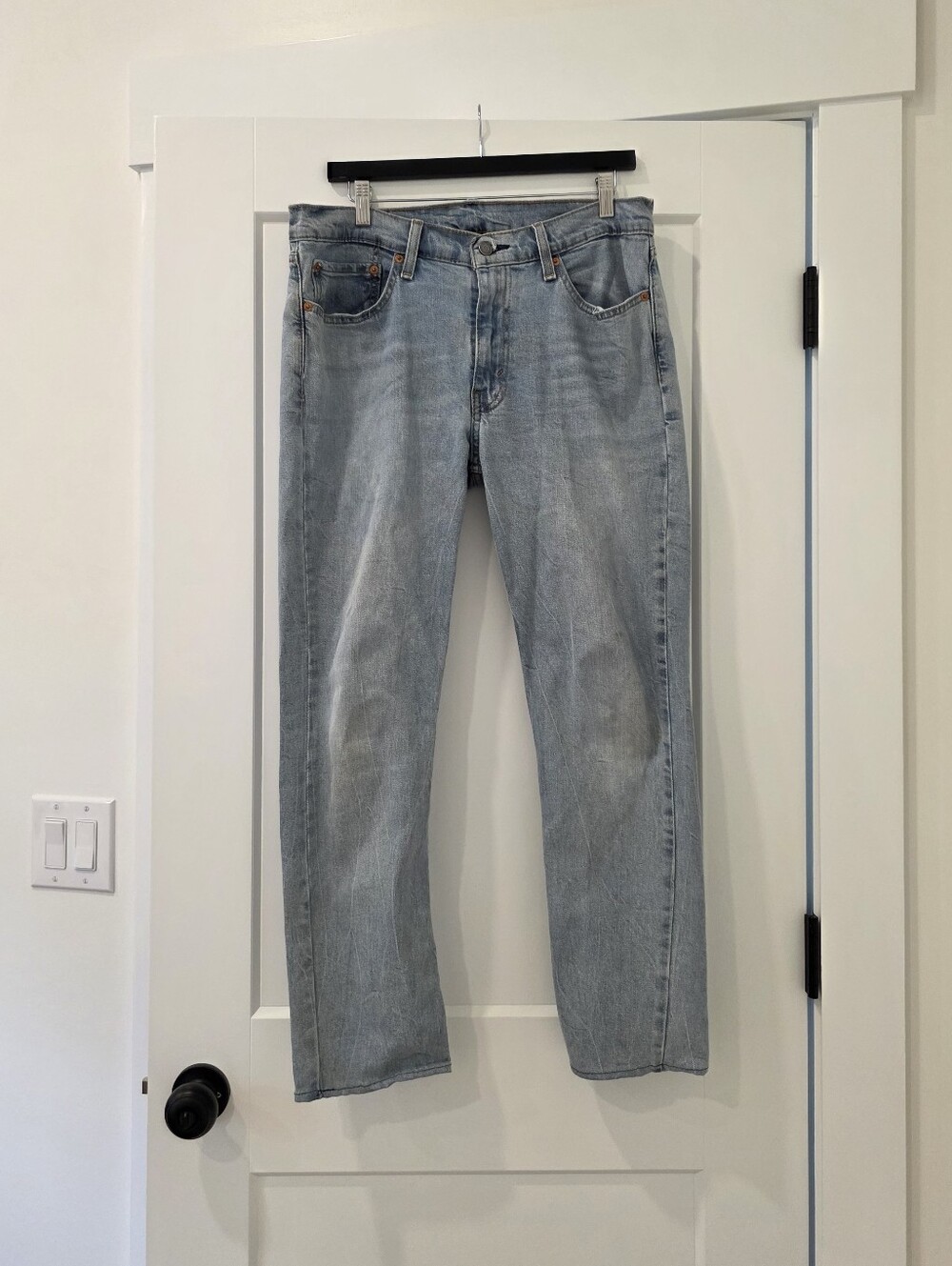 Levi's Light Blue Straight Jeans